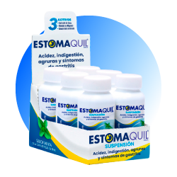 Estomaquil Suspensión - Caja con 6 botellas de30 ml